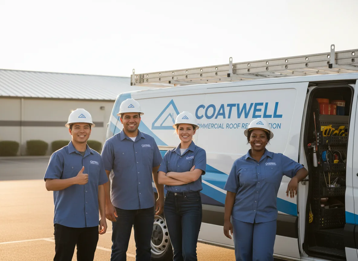 Commercial roof coating company in Hurley, SD